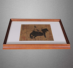 旅顺口书画装裱配框服务案例